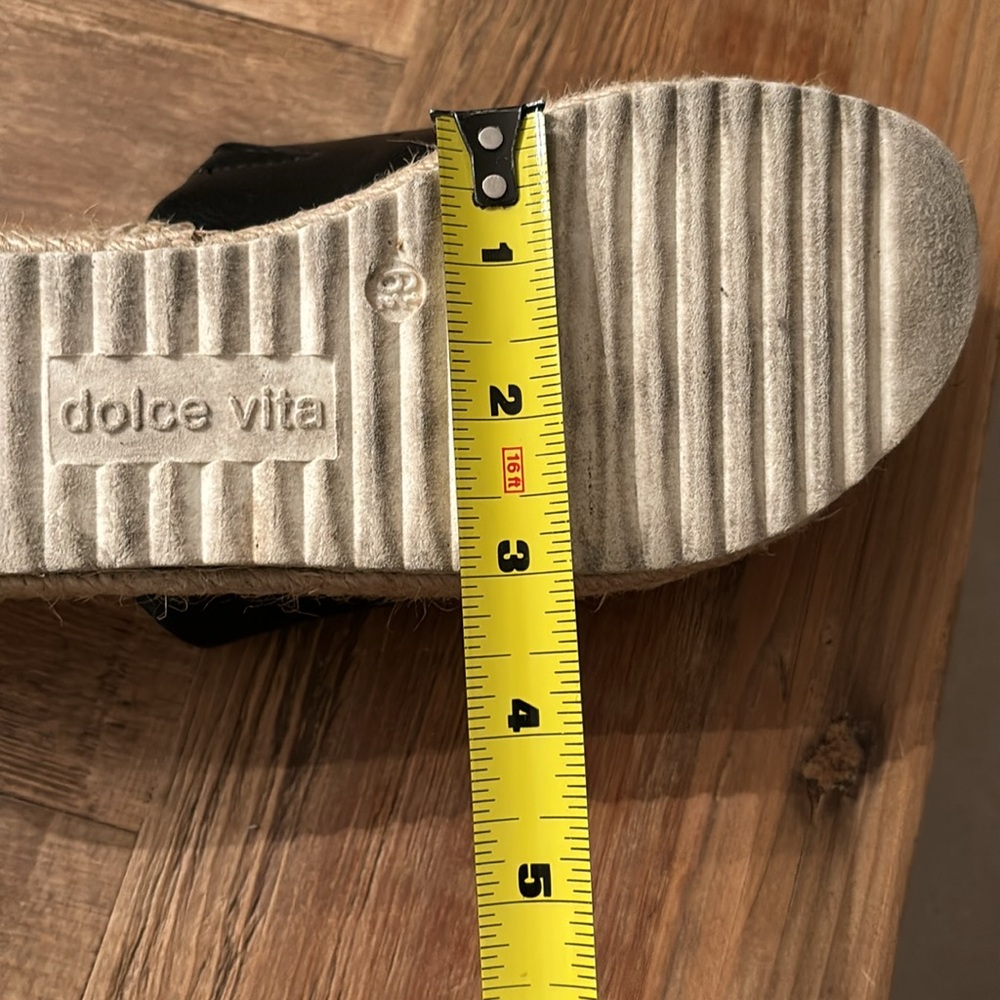 Dolce Vita “Esmeralda” Platform/Mule Espadrille Sandal. EUC/ size 6.5 - Picture 11 of 11